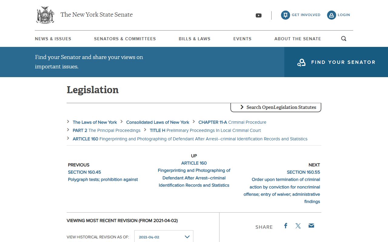 New York CPL 160.50 sealing after favorable termination of Onondaga County arrest and criminal records