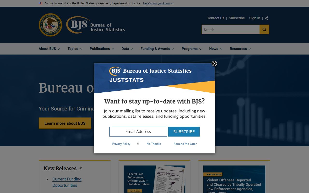 Onondaga County jail population Bureau of Justice Statistics national context