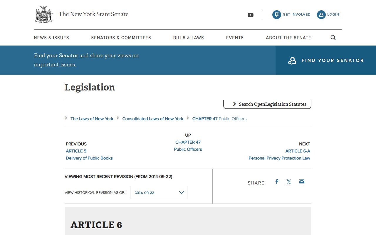 Onondaga County public records access under New York Public Officers Law Article 6